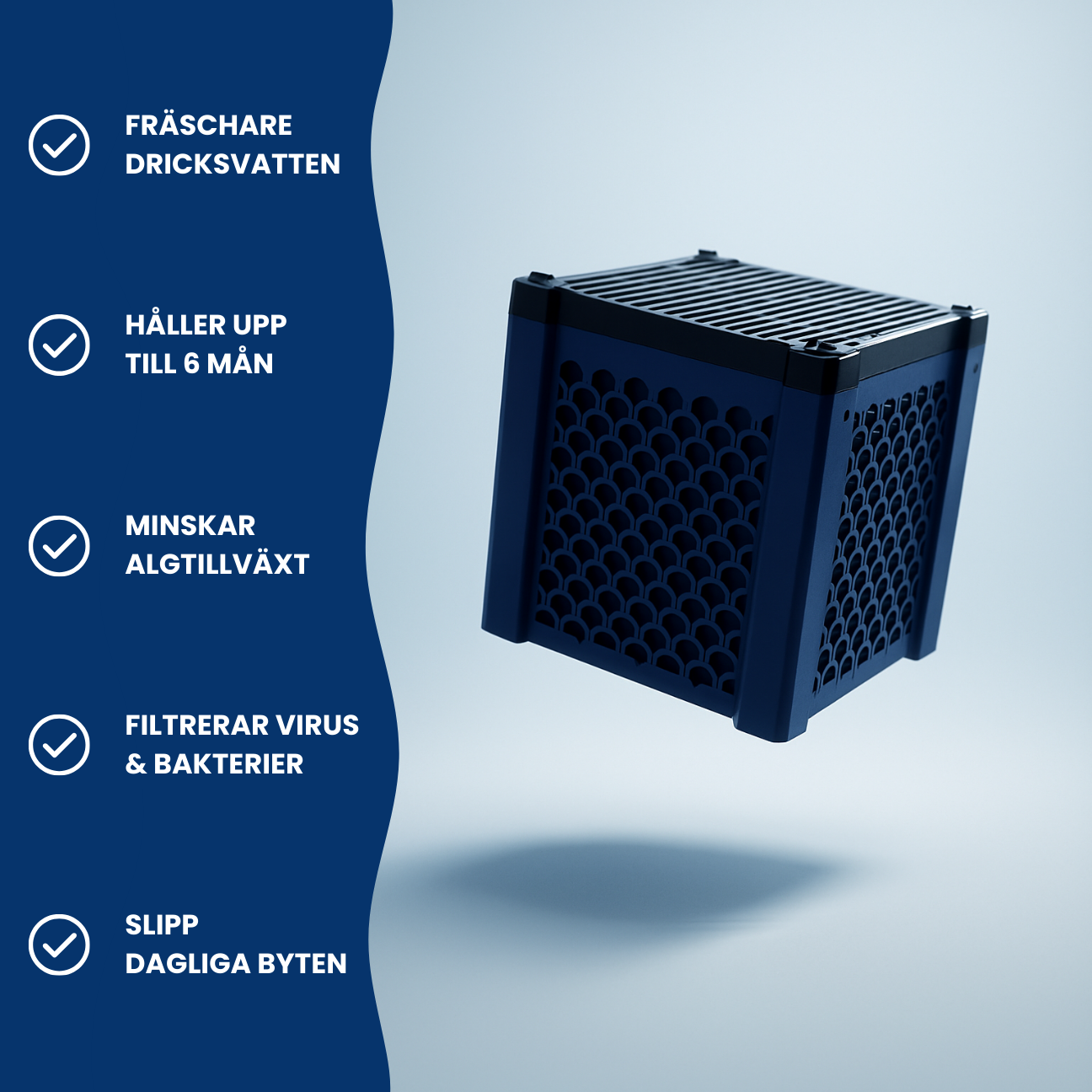 Freshcube - Alltid rent vatten till dina hÀstar